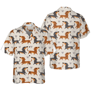 Life Of Dachshund Dog Hawaiian Shirt