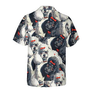 Little Sweet Poodles Hawaiian Shirt