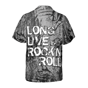 Long Live Rock'n Roll Guitar - Hawaiian Shirt