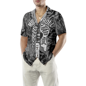 Long Live Rock'n Roll Guitar - Hawaiian Shirt