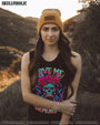 LoveMeLikeMyDemons NeonSugarSkullGraphicTee Women_sAOPShirt_11