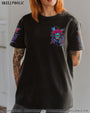 LoveMeLikeMyDemons NeonSugarSkullGraphicTee Women_sAOPShirt_2
