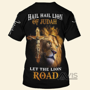 Avis89 Lion Of Judah Let The Lion Roar Jesus - 3D TShirt