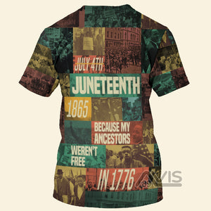 Avis89 Juneteenth 1865 - 3D TShirt