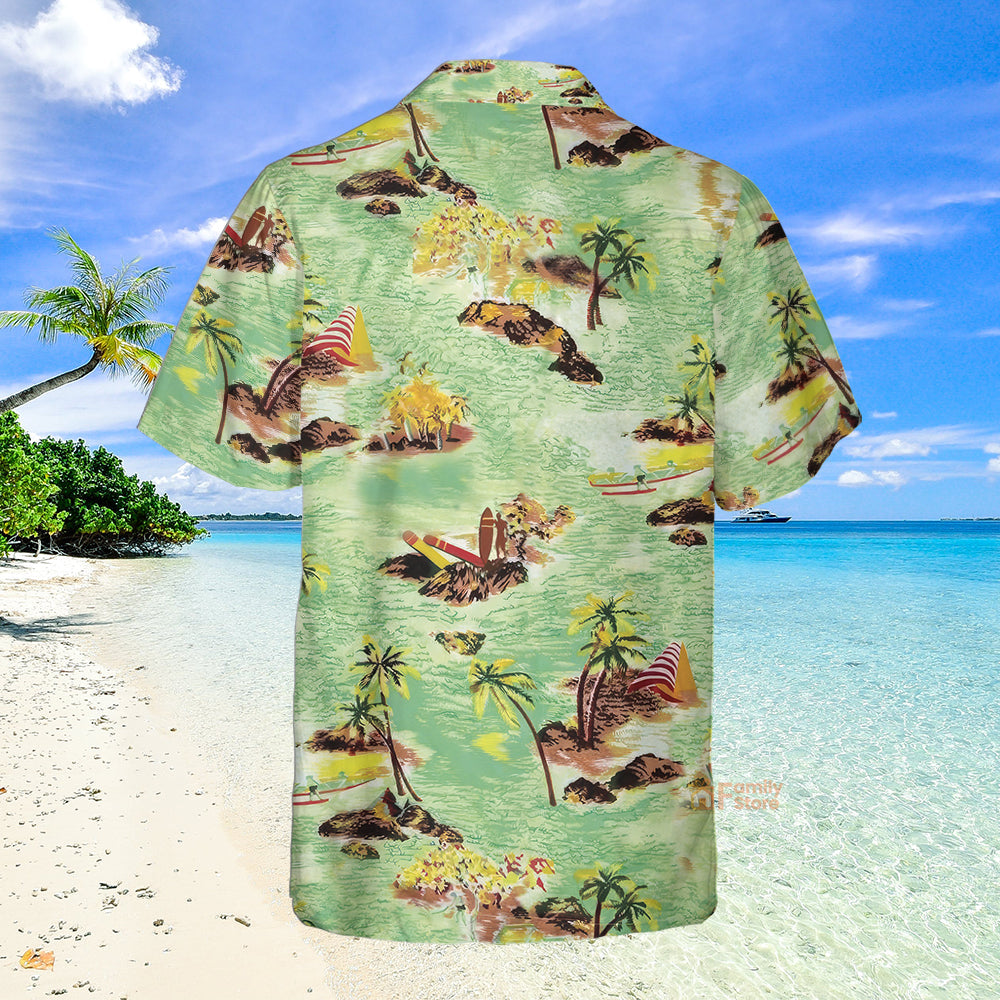 Samuel Brett From Alien, Harry Dean Stanton Hawaiian Shirt