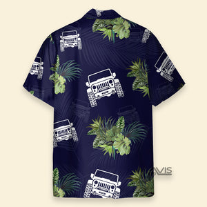 Jeep Lover Tropical Leaf - Gift For Men And Women - Hawaiian Shirt