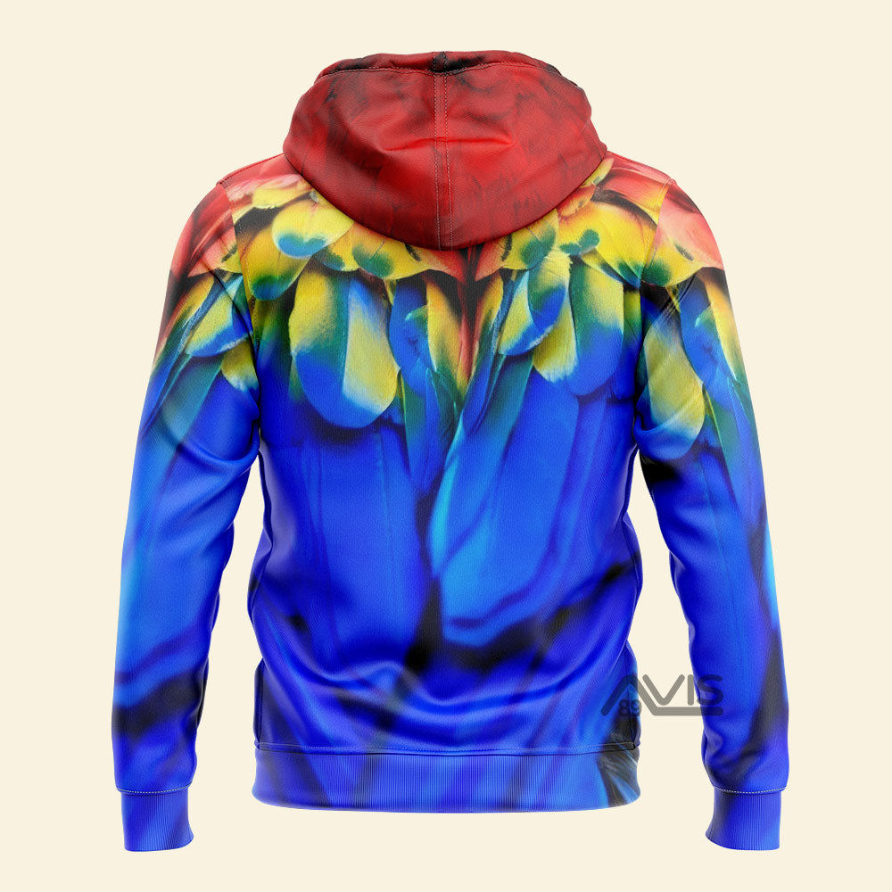 Parrots 3D All Over Printed - Costume Cosplay Hoodie