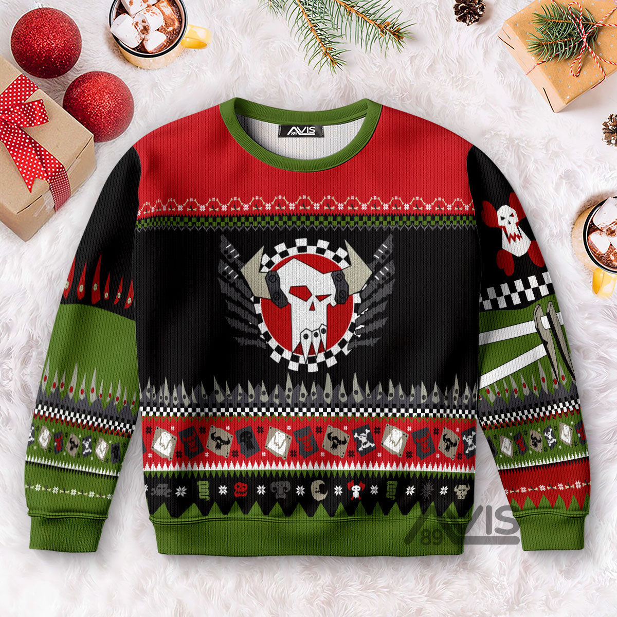 Warhammer Orks Iconic - Ugly Christmas Sweater