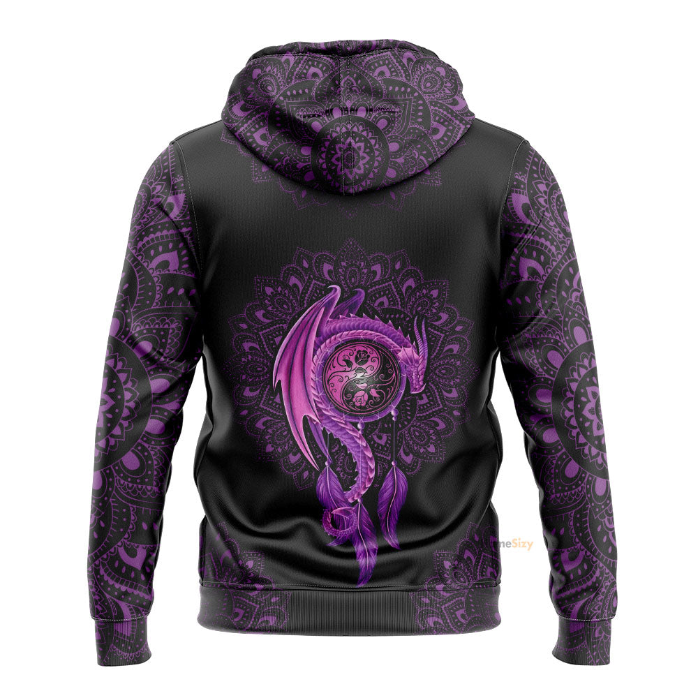 Purple Dragon Hoodie