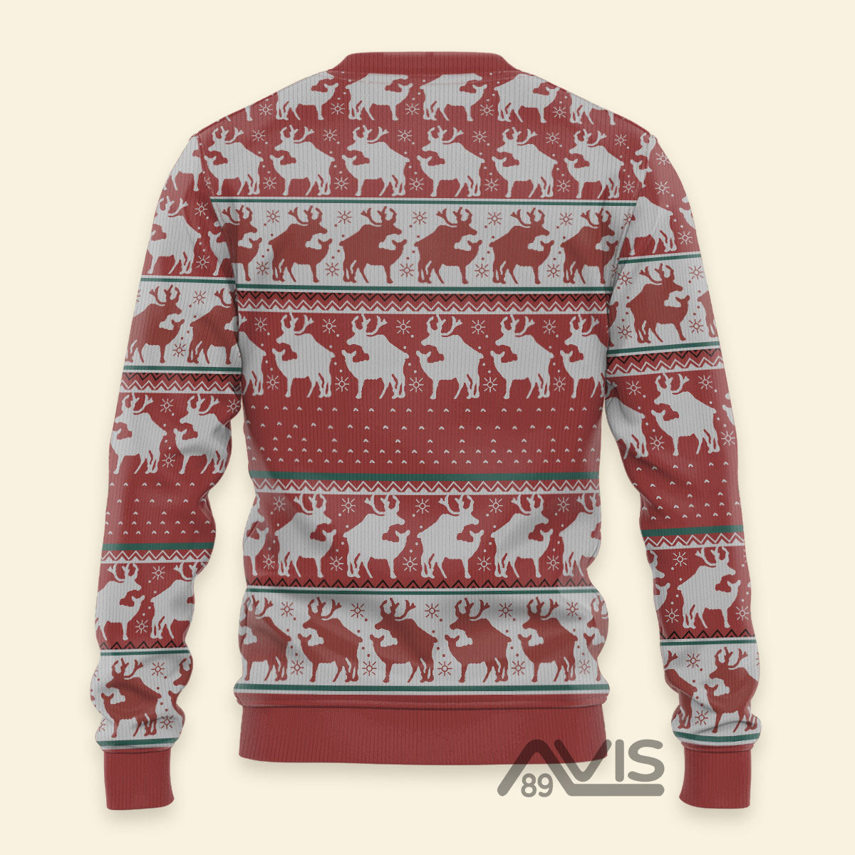 Red Reindeer  - Best Gift For Christmas - Ugly Sweater