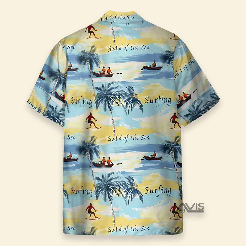 Freddie Mercury Surfing - Costume Cosplay Hawaiian Shirt