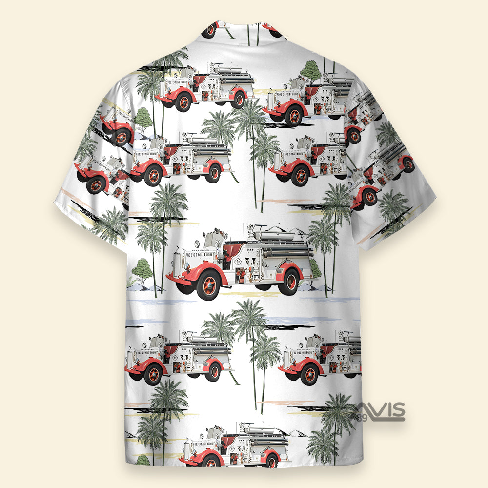 Baltimore City Fire Department, Maryland - Hawaiian Shirt