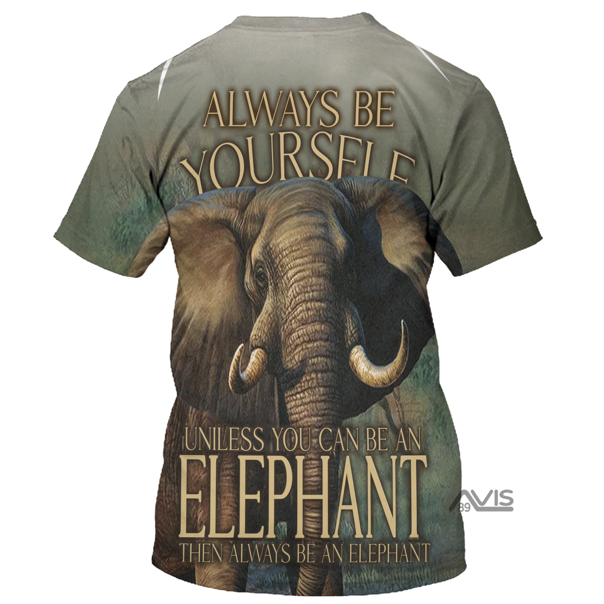 Always Be Yourself Unless Elephant Mens T-Shirt