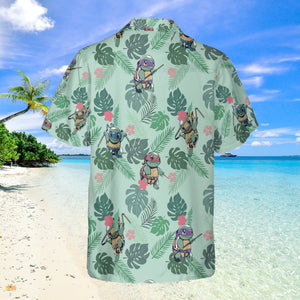 Teenage Mutant Ninja Squirtle - Hawaiian Shirt