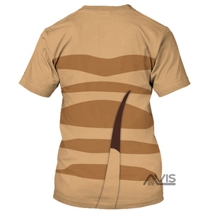 Timon Lion King Costume Cosplay - 3D Tshirt