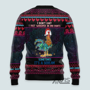 Chicken Funny Christmas Ugly Sweater