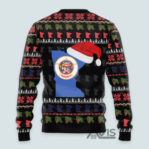 Minnesota Christmas Funny Ugly Sweater