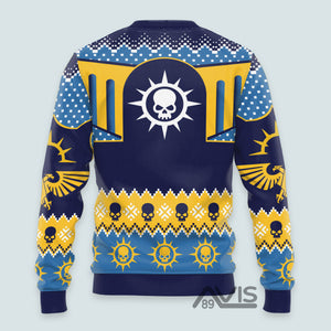 Warhammer Ultramarine Iconic - Ugly Christmas Sweater