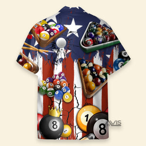 Billiard Independence Day - Hawaiian Shirt