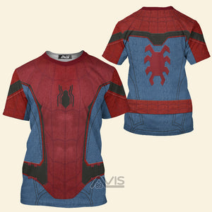 Avis89 The Stark Suit Peter Parker Spider-Man Costume Cosplay - 3D TShirt