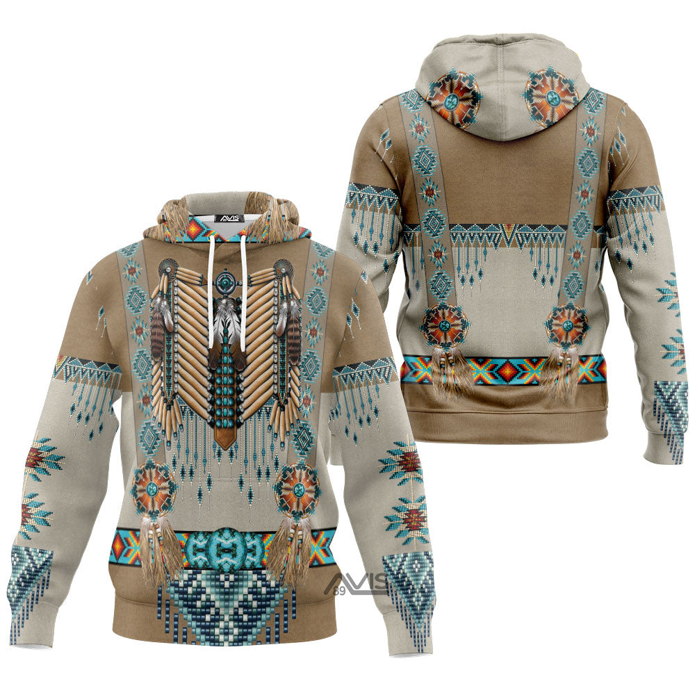 Native Indian Costume Cosplay - Hoodie