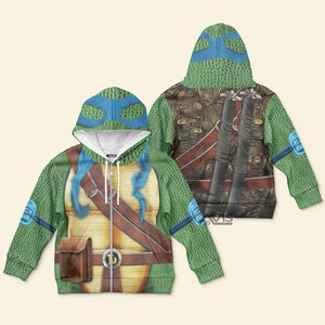 Leonardo TMNT Leo Custom Cosplay Costume - Kid Hoodie