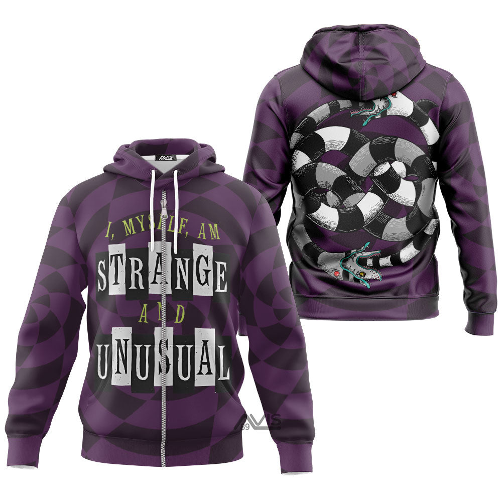 Beetlejuice Strange And Unusual Hoodie