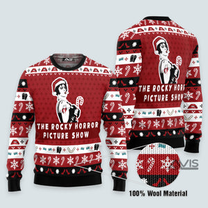 Horror Movie The Rocky Picture Show - Ugly Christmas Sweater