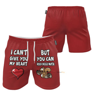 You Can Hold Deez Nuts Squirrel - Beach Shorts