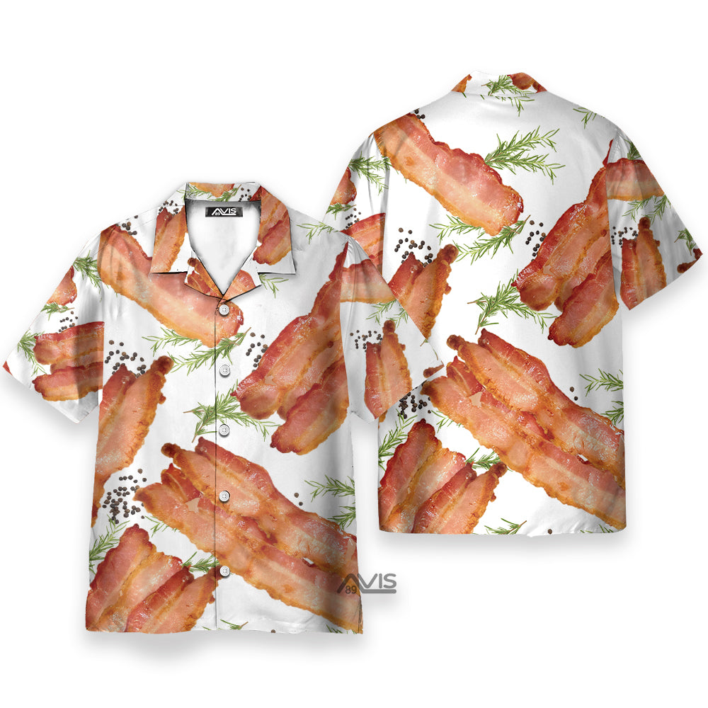 Food Bacon Funny Style Hawaiian Shirt