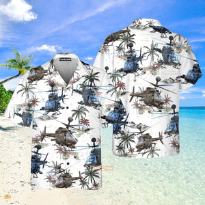 US Army Bell OH-58 Kiowa Hawaiian Shirt