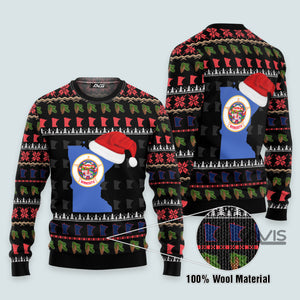 Minnesota Christmas Funny Ugly Sweater