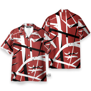 Red Frankenstrat Strings Costume Cosplay - Hawaiian Shirt