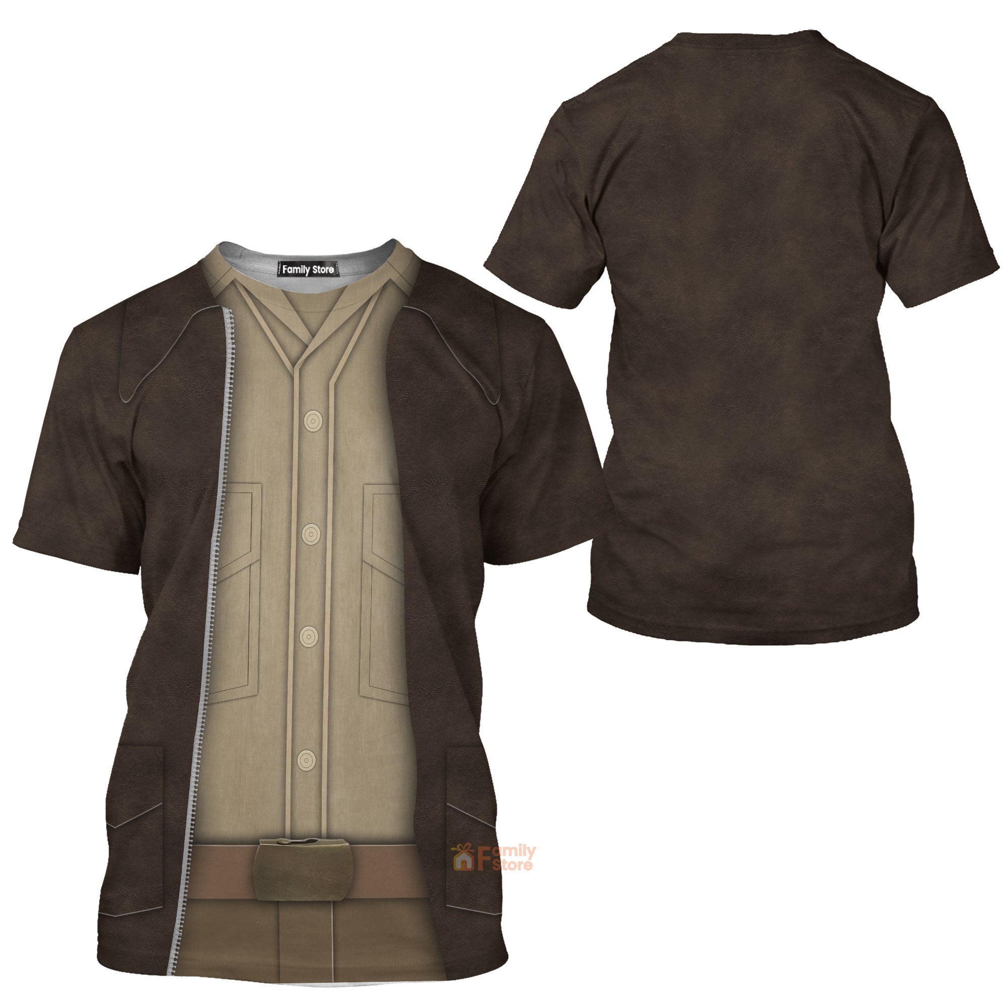 Dr. Henry Walton Jones Indiana Jones Costume Cosplay - T-Shirt