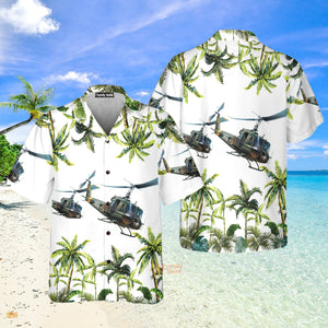 United States Army Helicopter Hawaiian Shirt