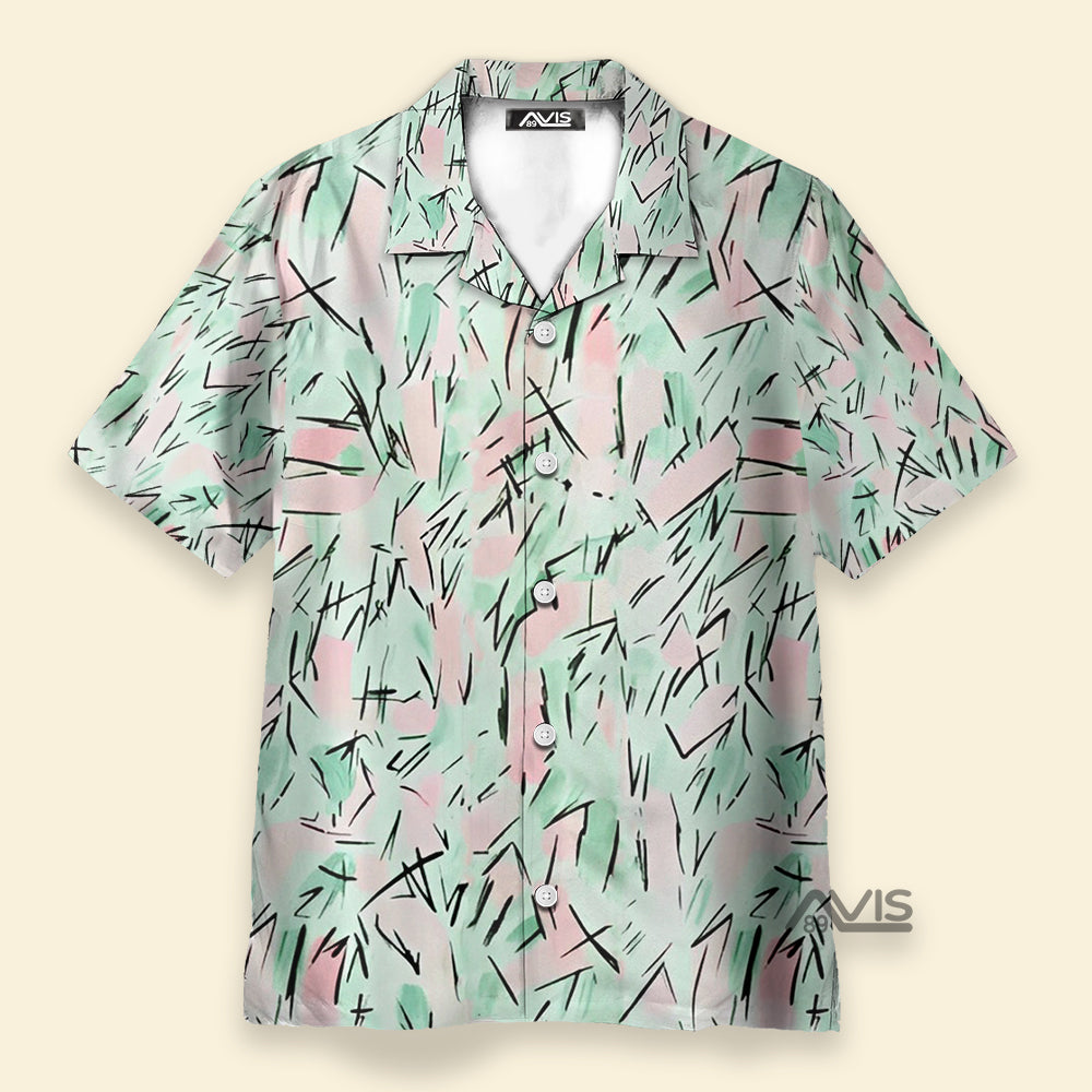 Floral Dad Hopper TV Series Stranger 3 Costume Cosplay - Hawaiian Shirt