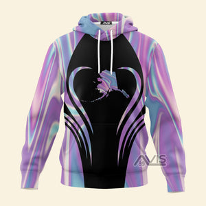 Avis89 Alaska Love Purple - Hoodie