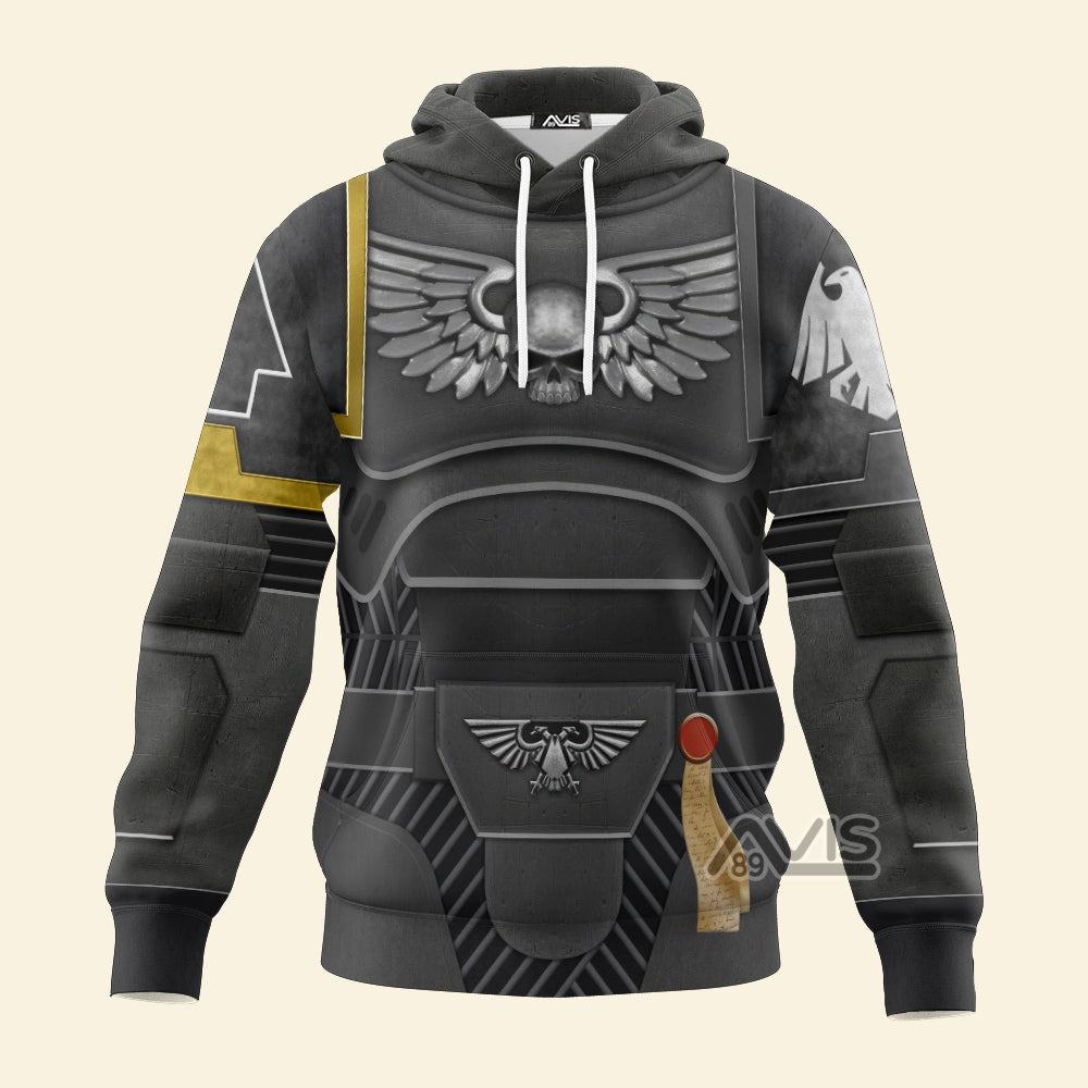 Avis89 Warhammer Space Marines Raven Guard - Fandom Hoodie Sweatshirt Sweatpants