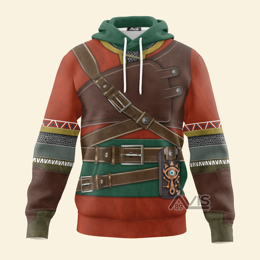 Avis89 Hylian Armor Hoodie Sweatshirt Sweatpants