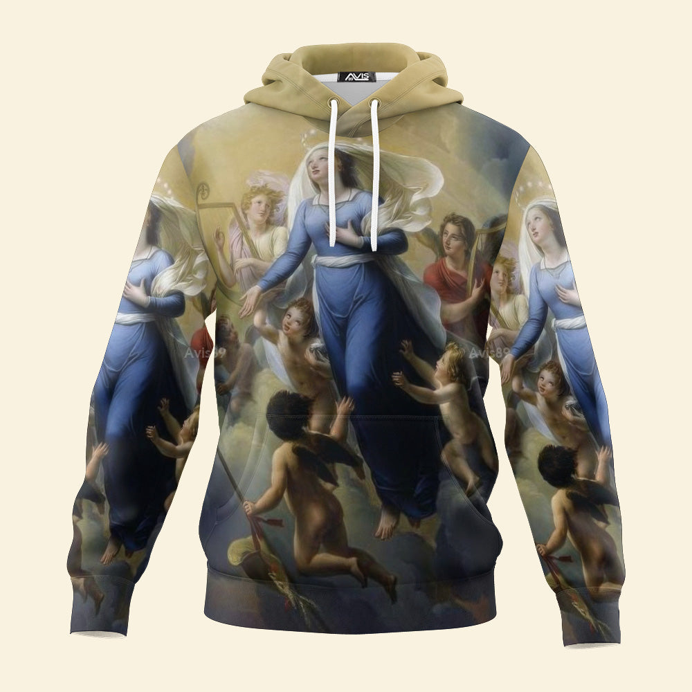 Jesus Virgin Mary Apparel - Hoodie