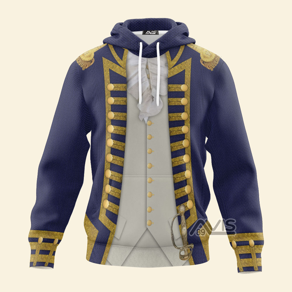 Avis89 Uniforms Of The U.S Navy - Costume Cosplay Hoodie