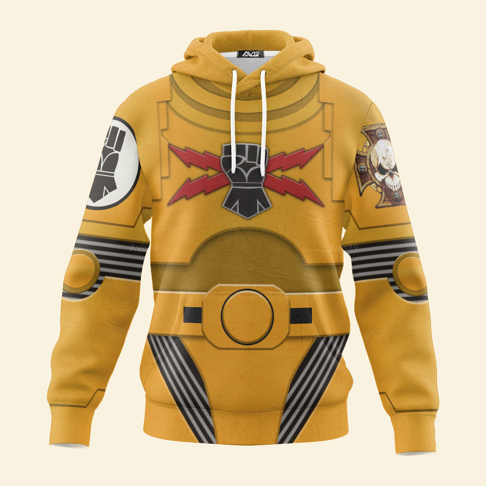 Avis89 Warhammer Terminator Armor Imperial Fists - Fandom Hoodie Sweatshirt Sweatpants WHHS140 HSQT4134