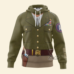 Avis89 George Smith Patton - Costume Cosplay Hoodie