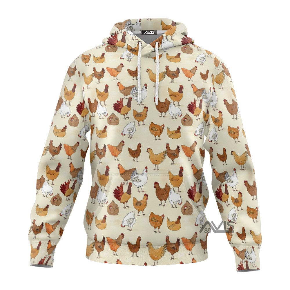 Chicken Family Hoodie