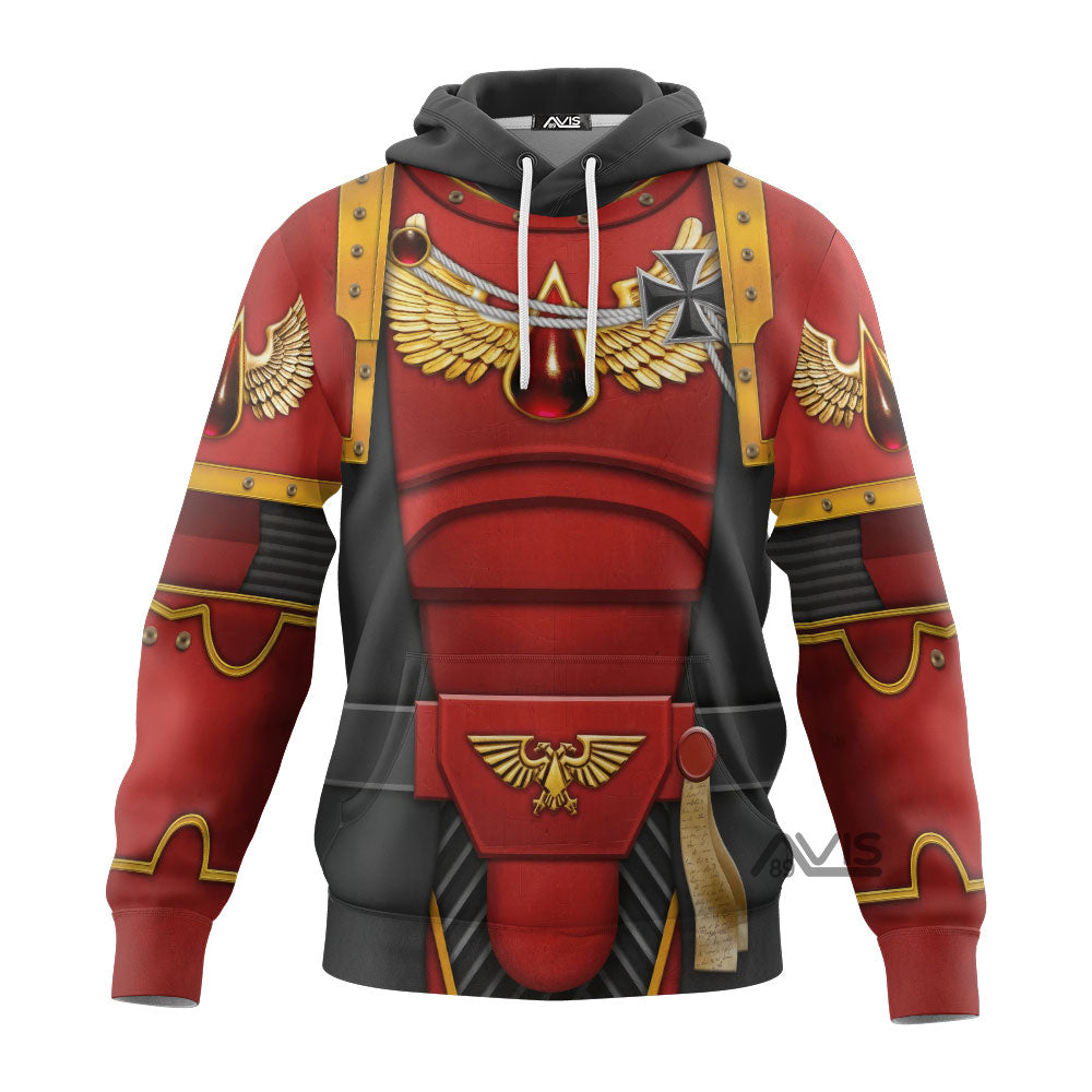 Warhammer Blood Angels Black Robe - Fandom Hoodie Sweatshirt Sweatpants