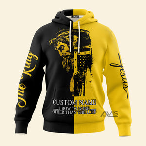 Christian Jesus Yellow - Personalized Hoodie