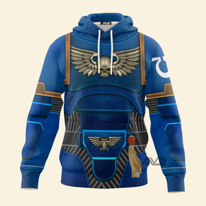 Avis89 Warhammer Space Marines Ultramarines - Fandom Hoodie Sweatshirt Sweatpants