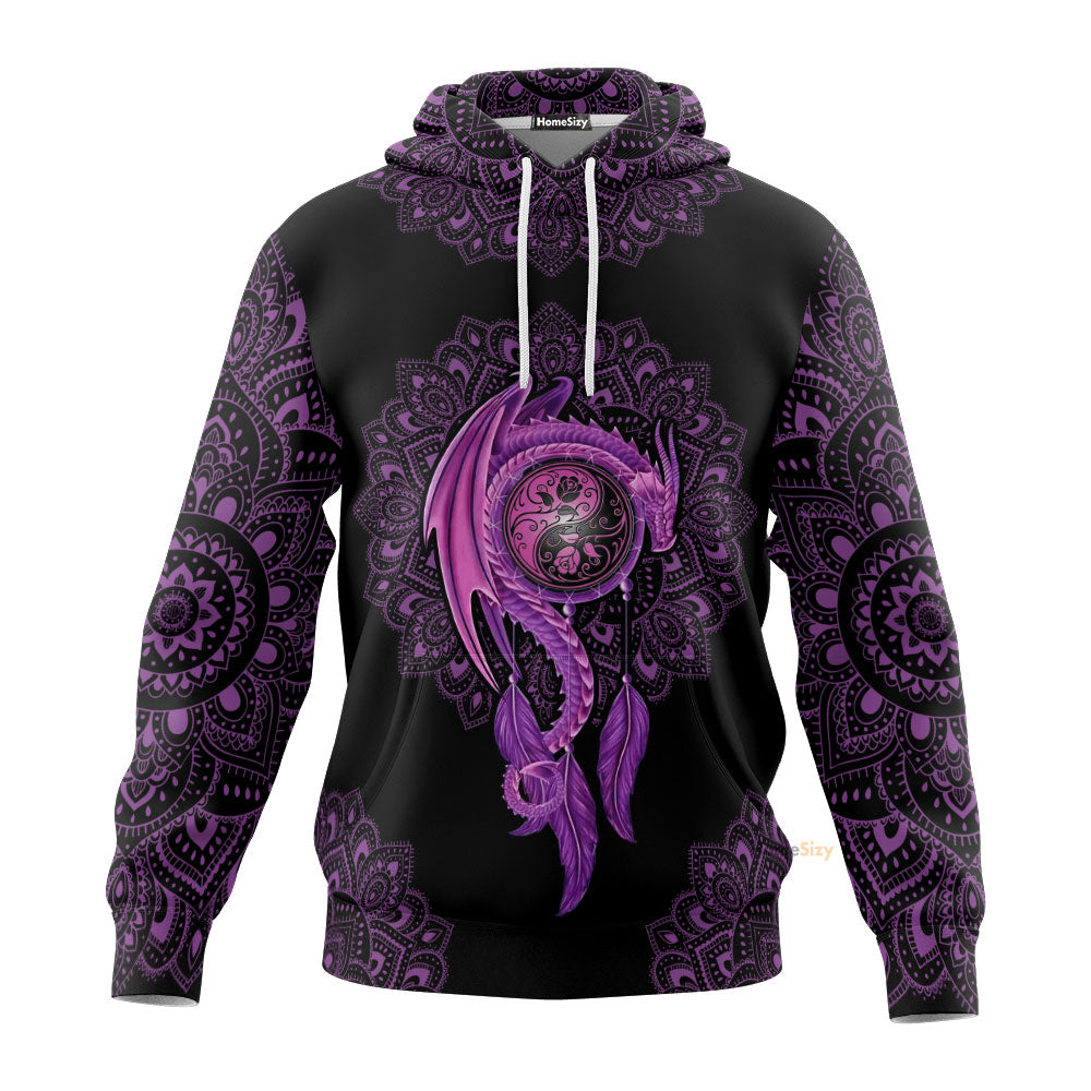 Purple Dragon Hoodie