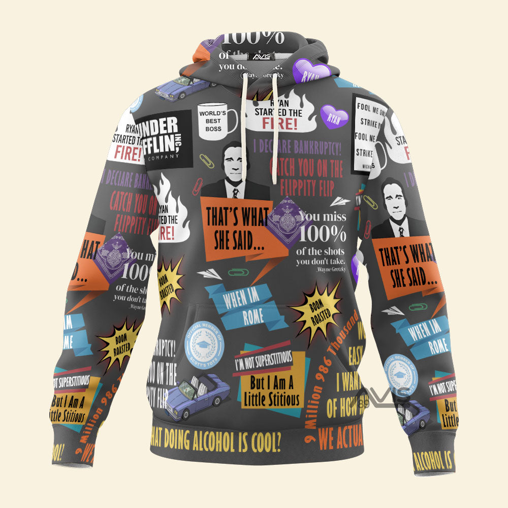 Office Comedy That What She Said - Hoodie