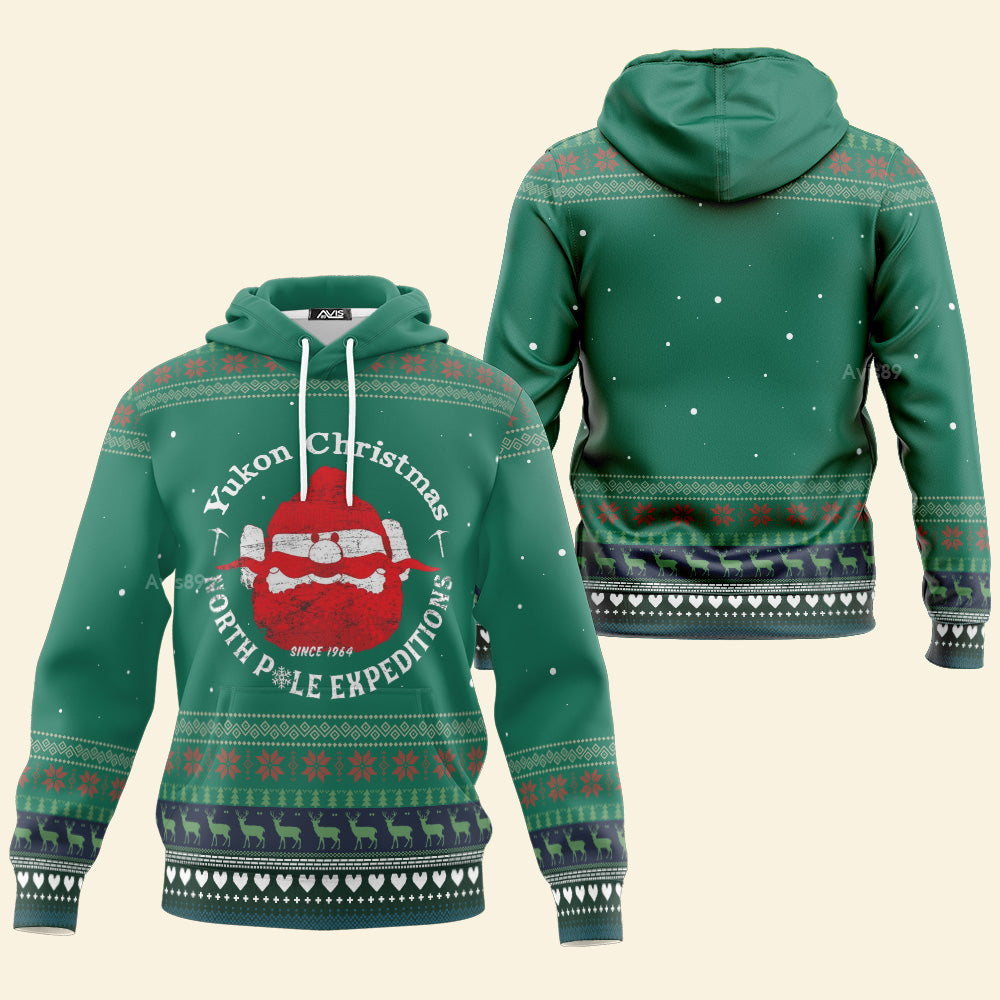 Yukon Christmas Green Hoodie